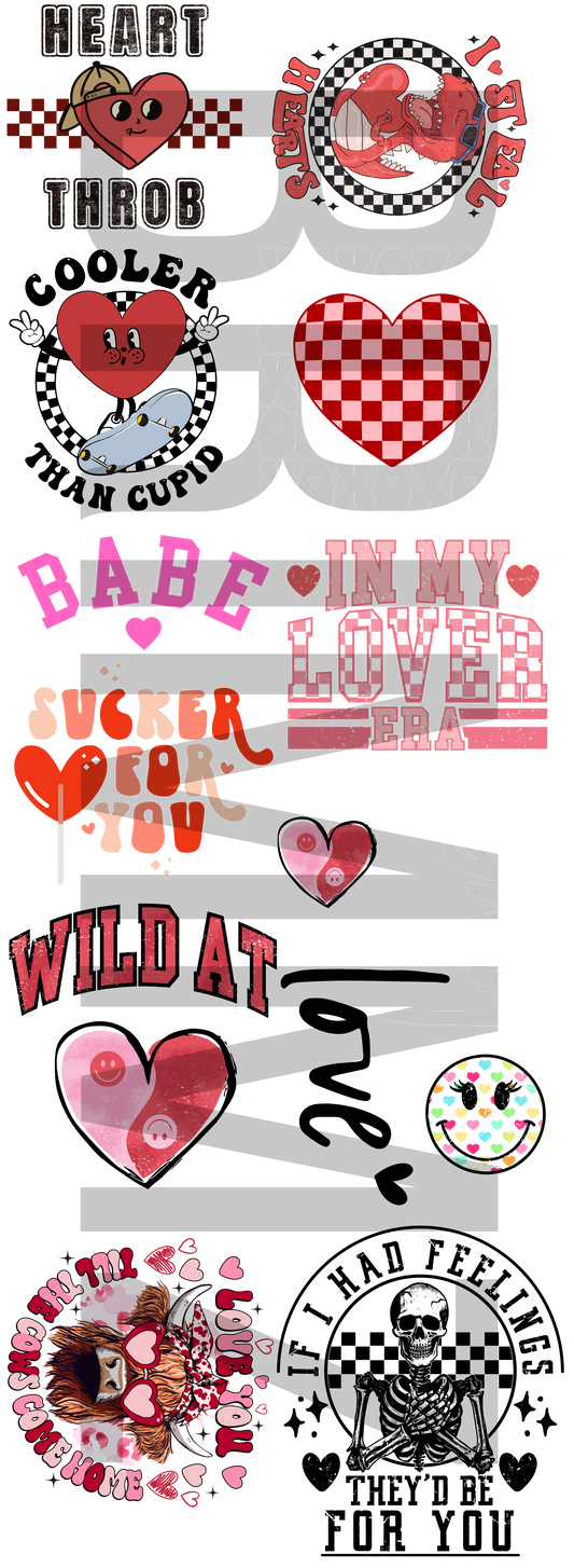 VALENTINES 2 PRE MADE GANG SHEET