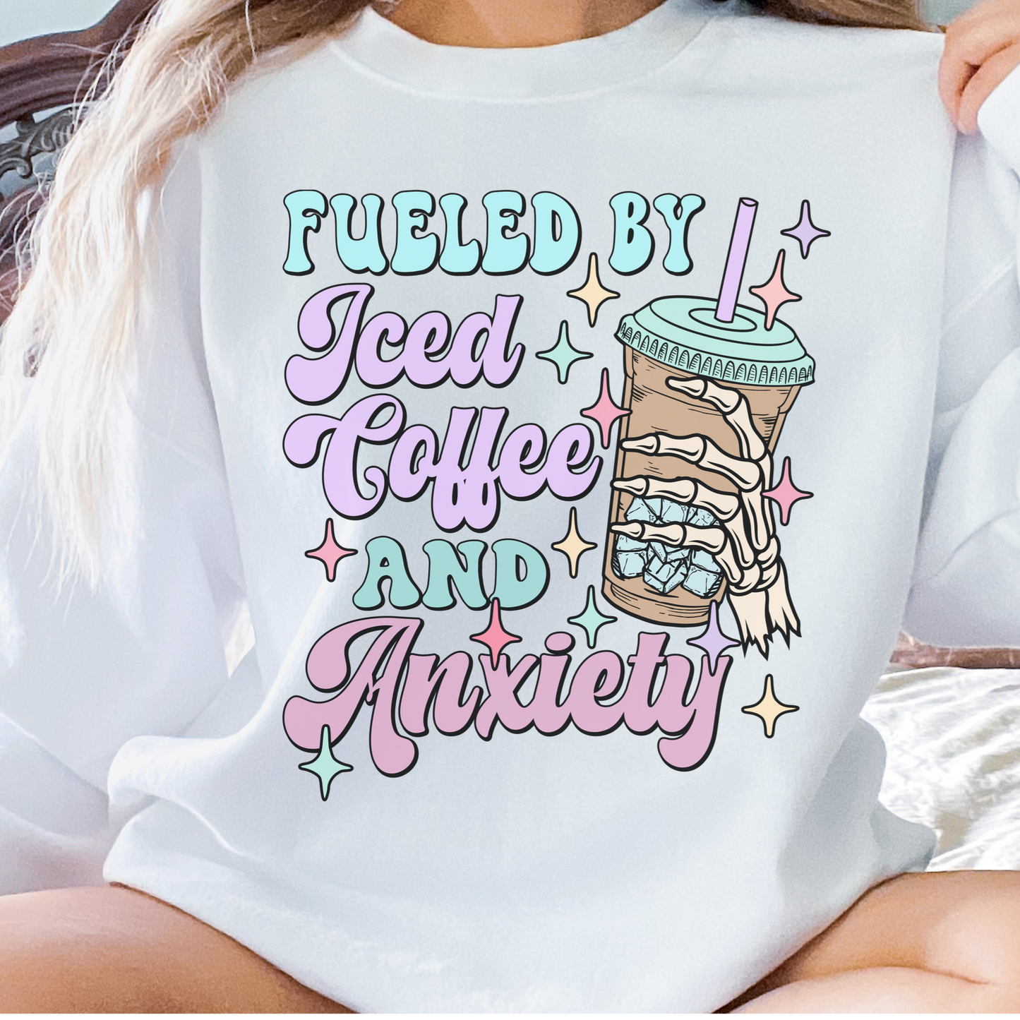 ICED COFFEE + ANXIETY